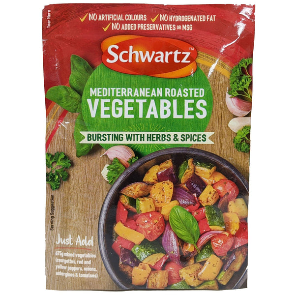 Schwartz Mediterranean Roasted Vegetables 30g - Blighty's British Store