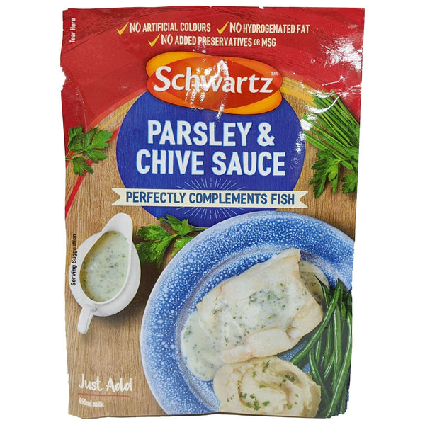Schwartz Parsley & Chive Sauce 38g - Blighty's British Store