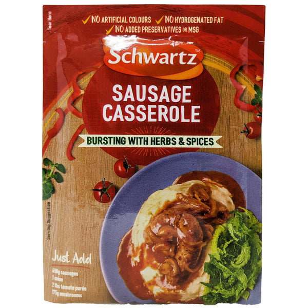 Schwartz Sausage Casserole 35g - Blighty's British Store