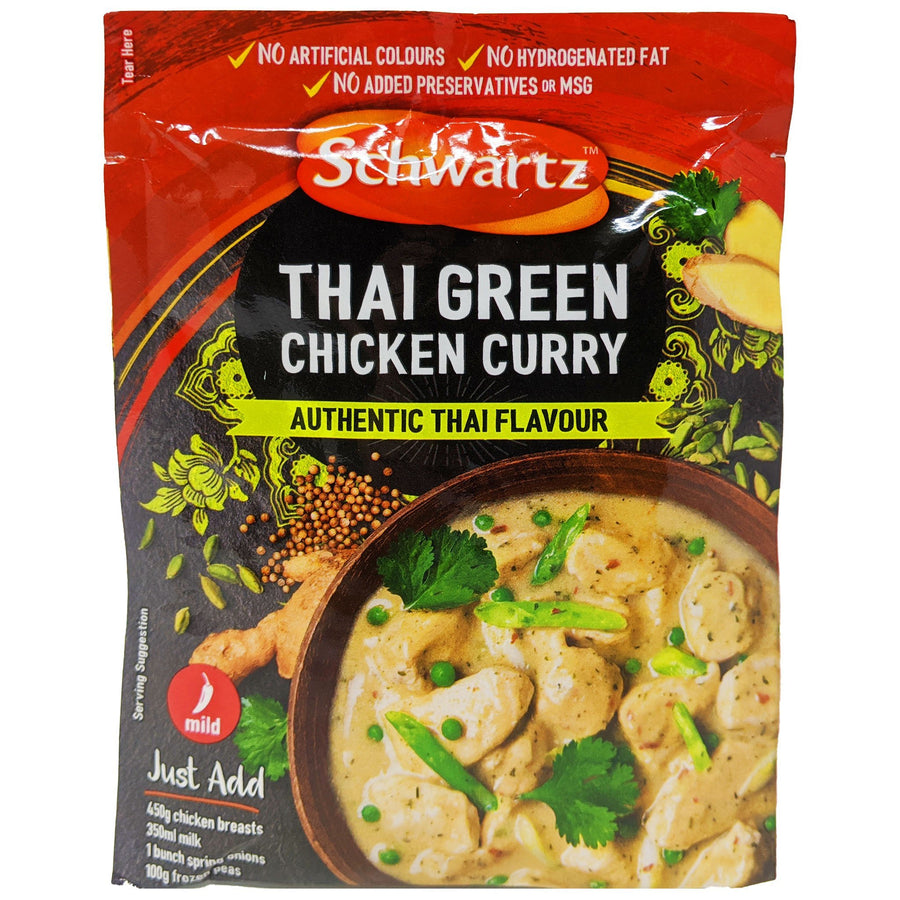 Schwartz Thai Green Chicken Curry Mix 41g Blighty's British Store