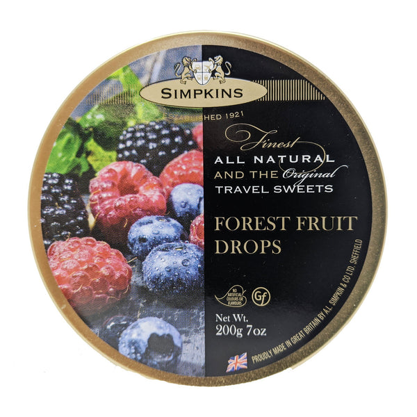 Simpkins Forest Fruit Drops 200g - Blighty's British Store