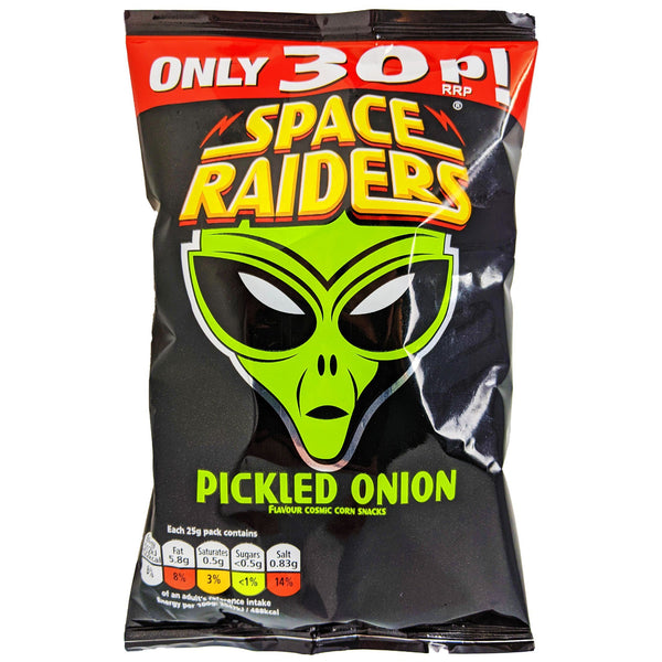 Space Raiders Pickled Onion 25g - Blighty's British Store