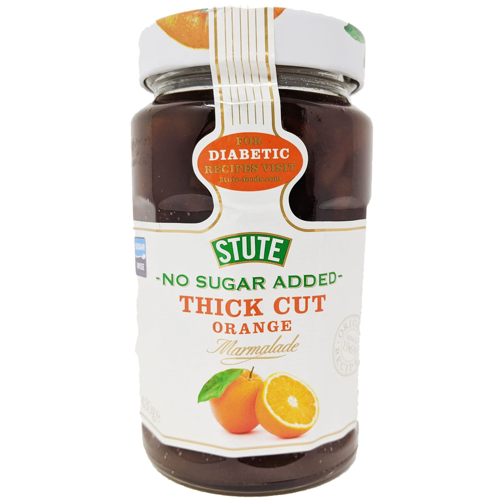 Stute No Sugar Added Thick Cut Orange Marmalade 430g - Blighty's British Store