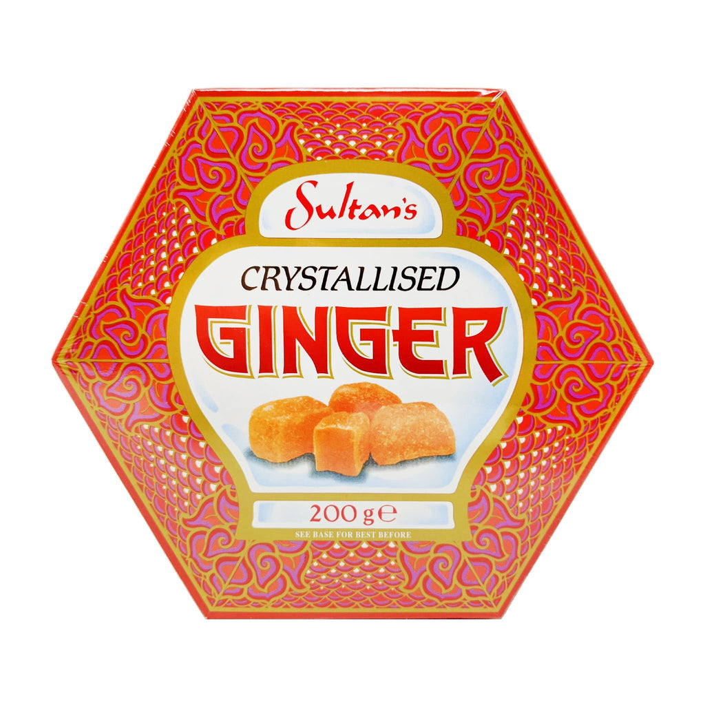 Sultans Crystallised Ginger 200g - Blighty's British Store