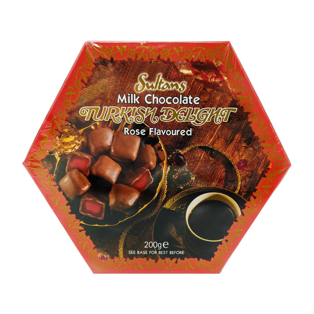 Sultans Milk Chocolate Turkish Delight 200g - Blighty's British Store