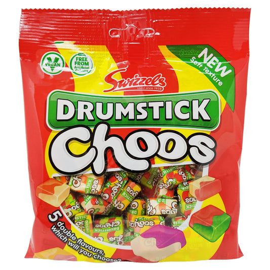 Swizzels Drumstick Choos 150g - Blighty's British Store