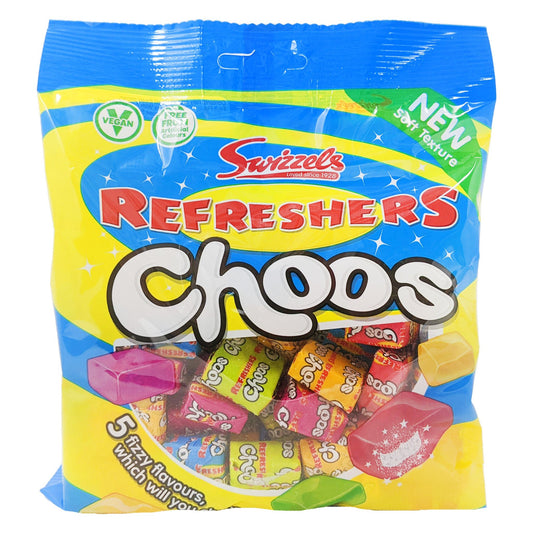 Swizzels Refreshers Choos 150g - Blighty's British Store