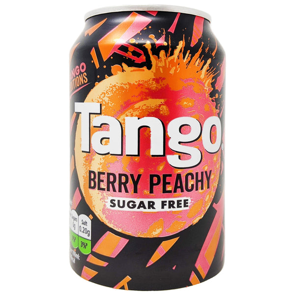 Tango Berry Peachy Sugar Free 330ml - Blighty's British Store