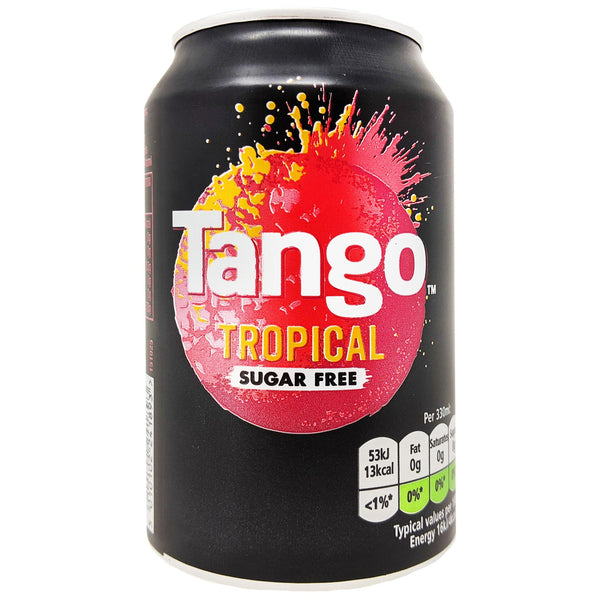 Tango Tropical Sugar Free 330ml - Blighty's British Store