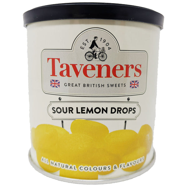 Tavener's Sour Lemon Drops 200g - Blighty's British Store