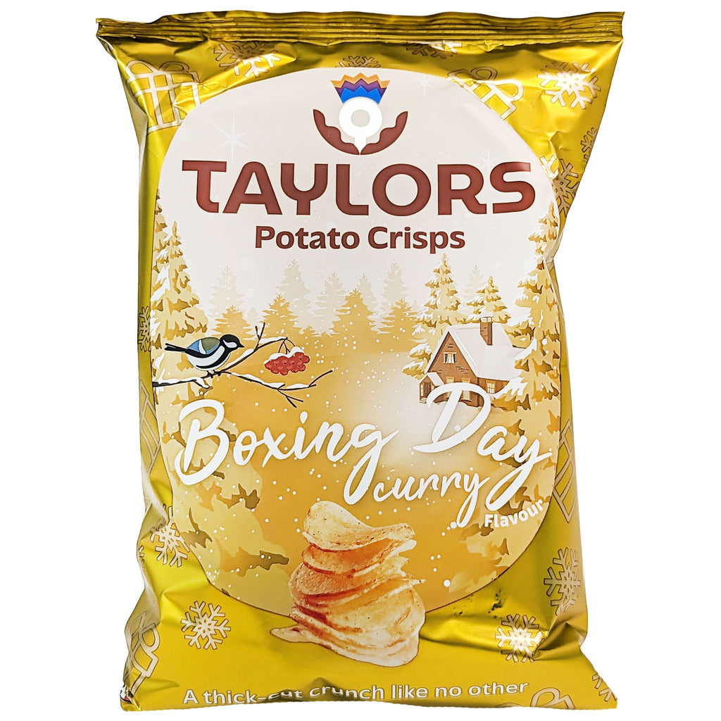 Taylors Boxing Day Curry Crisps 155g - Blighty's British Store