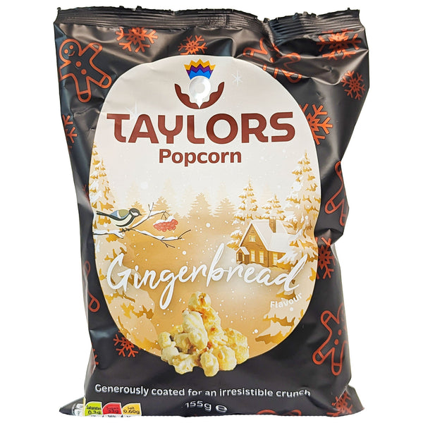 Taylors (Mackies) Gingerbread Toffee Coated Popcorn 155g - Blighty's British Store