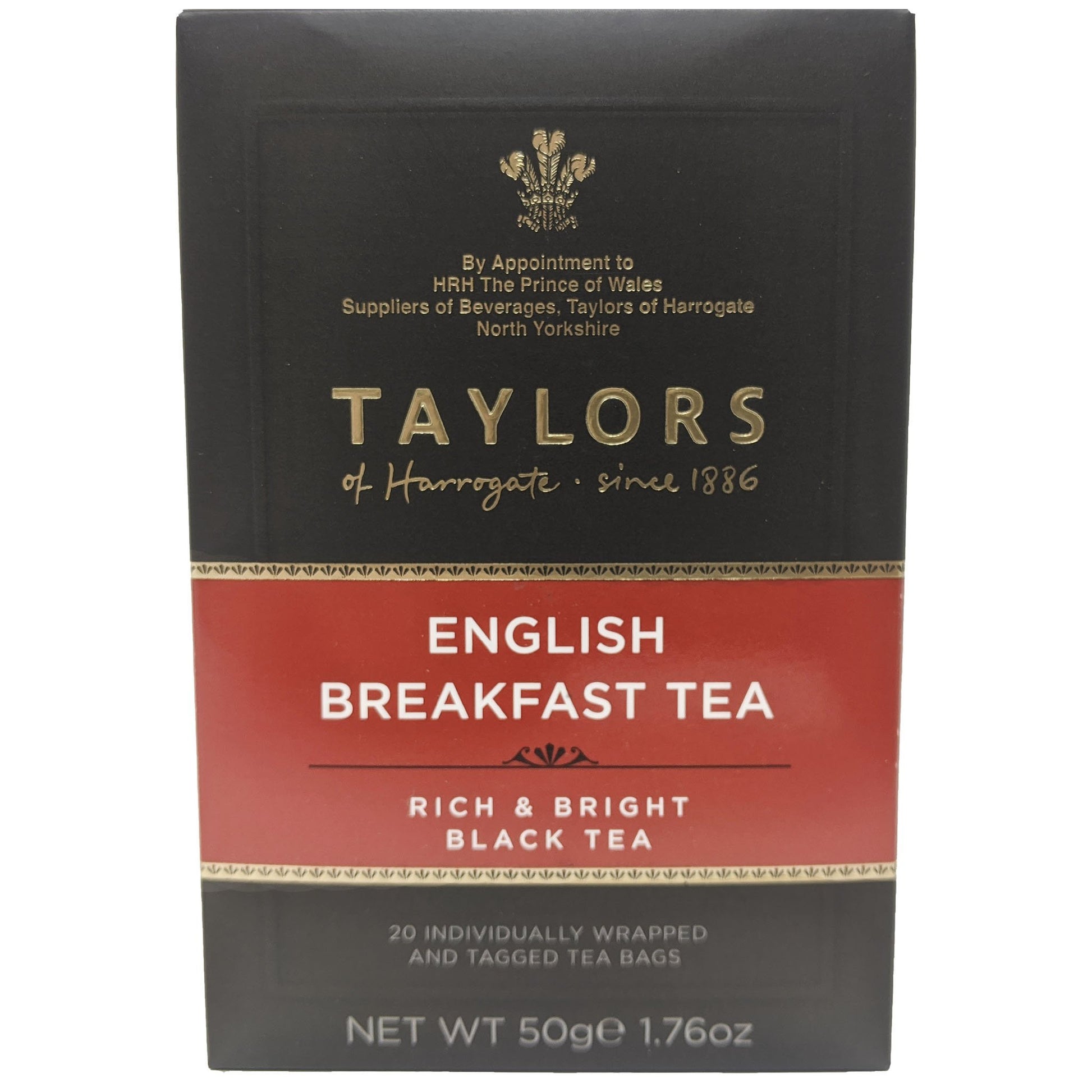 Taylors of Harrogate English Breakfast Tea 20 Bags - Blighty's British Store