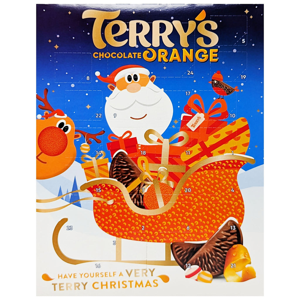 Terry's Chocolate Orange Advent Calendar 106g - Blighty's British Store