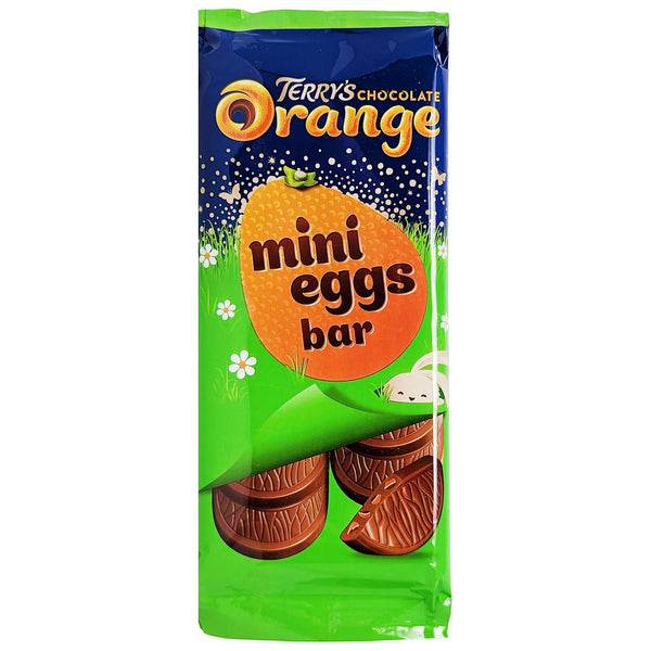 Terry's Chocolate Orange Mini Eggs Bar 90g - Blighty's British Store