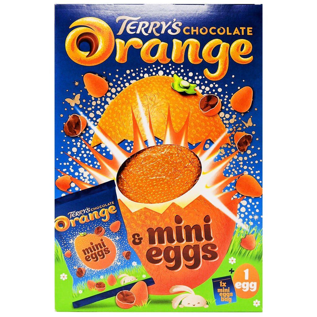 Terry's Chocolate Orange Mini Eggs Easter Egg 260g - Blighty's British Store