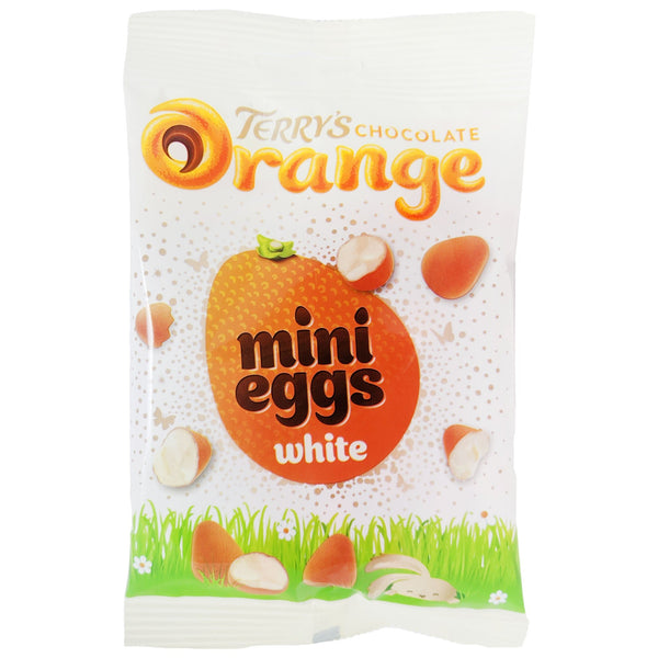 Terry's Chocolate Orange Mini Eggs White Chocolate 80g - Blighty's British Store