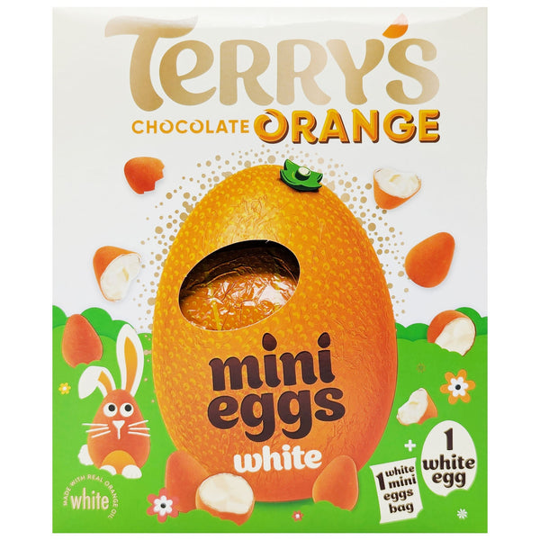 Terry's Chocolate Orange White Mini Eggs Easter Egg 200g - Blighty's British Store