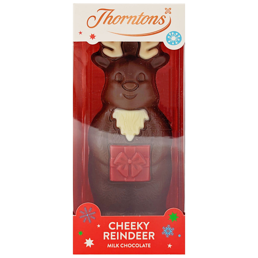 Thornton's Cheeky Reindeer Milk Chocolate 90g - Blighty's British Store
