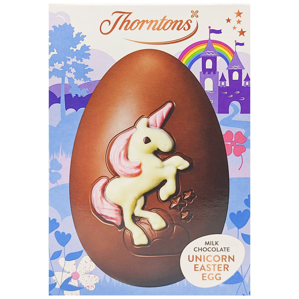 Thornton's Milk Chocolate Unicorn Easter Egg 151g - Blighty's British Store