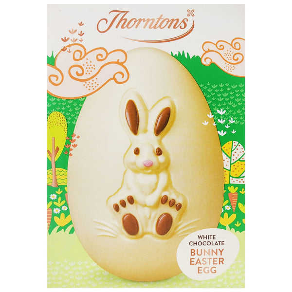 Thorntons White Chocolate Bunny Easter Egg 151g - Blighty's British Store