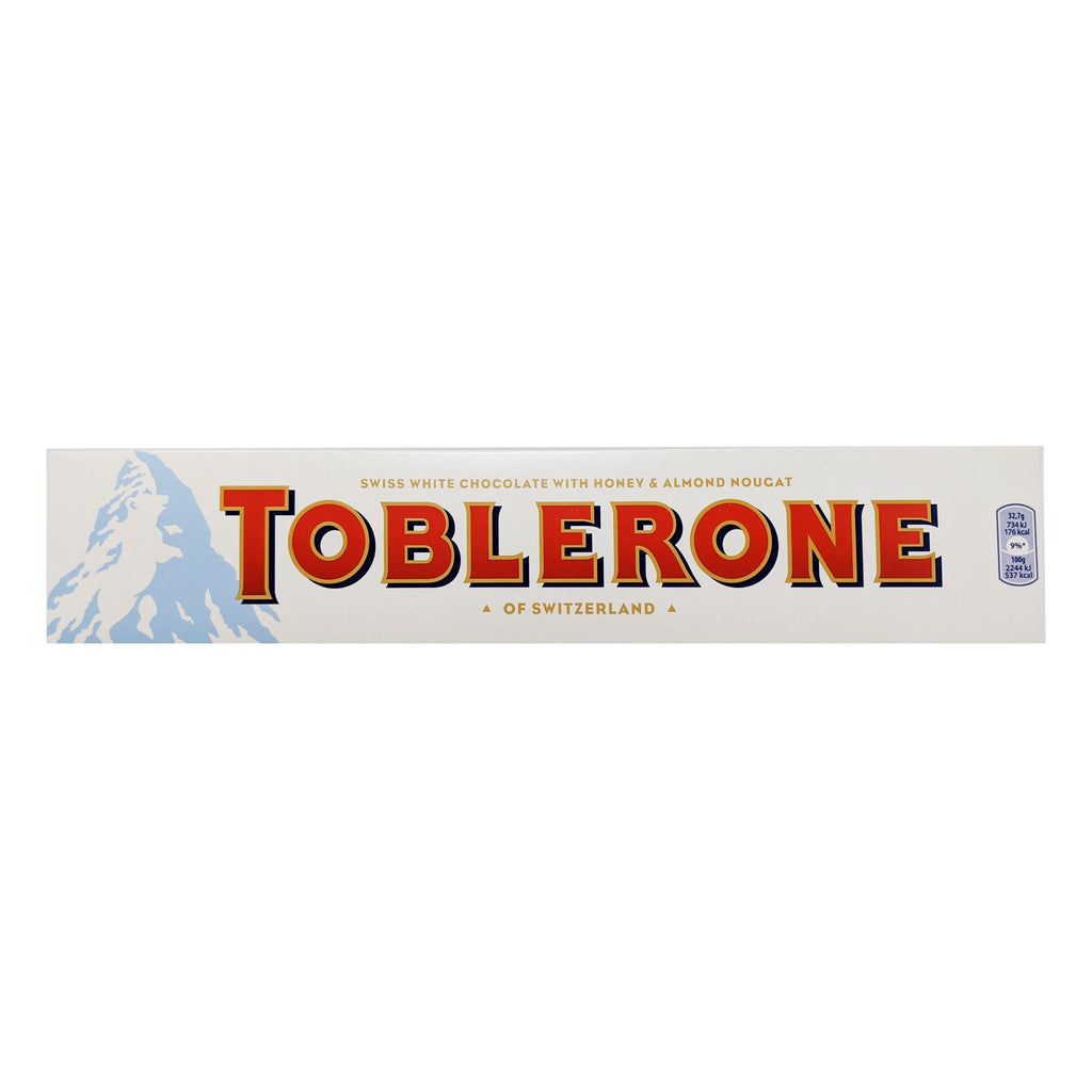 Toblerone White Chocolate 360g - Blighty's British Store