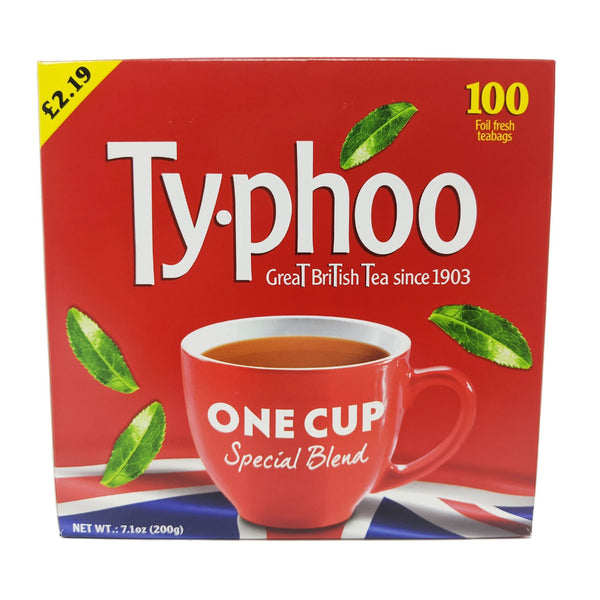Typhoo Tea One Cup Special Blend 100 Bags - Blighty's British Store