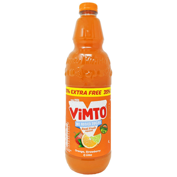 Vimto Orange, Strawberry & Lime Squash 1L - Blighty's British Store