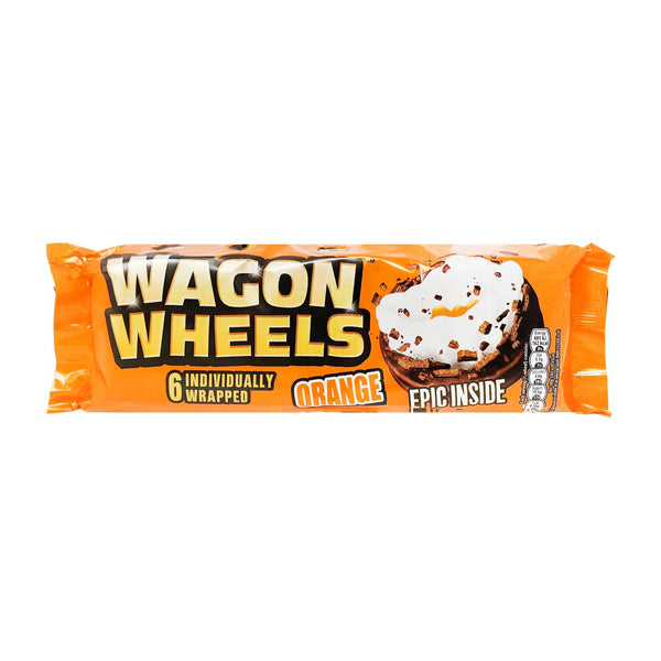Wagon Wheels Orange 6 Pack - Blighty's British Store