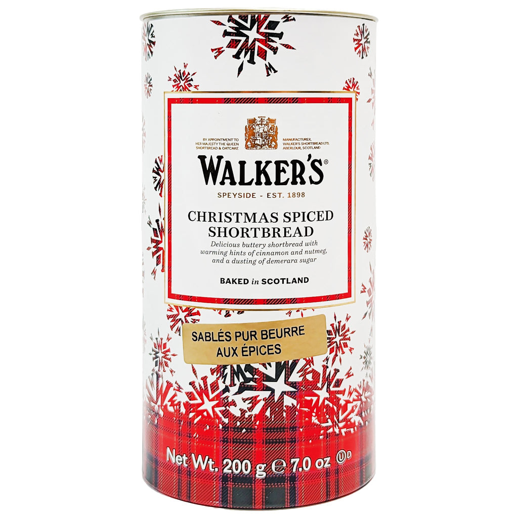 Walker's Christmas Spiced Shortbread 200g - Blighty's British Store