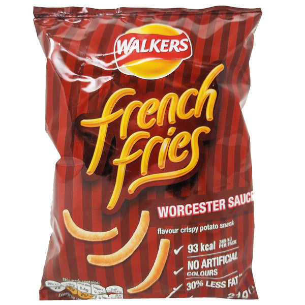Walker's French Fries Worcester Sauce 21g - Blighty's British Store