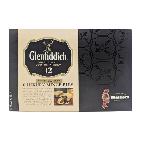 Walkers Glenfiddich 6 Luxury Mince Pies 372g - Blighty's British Store