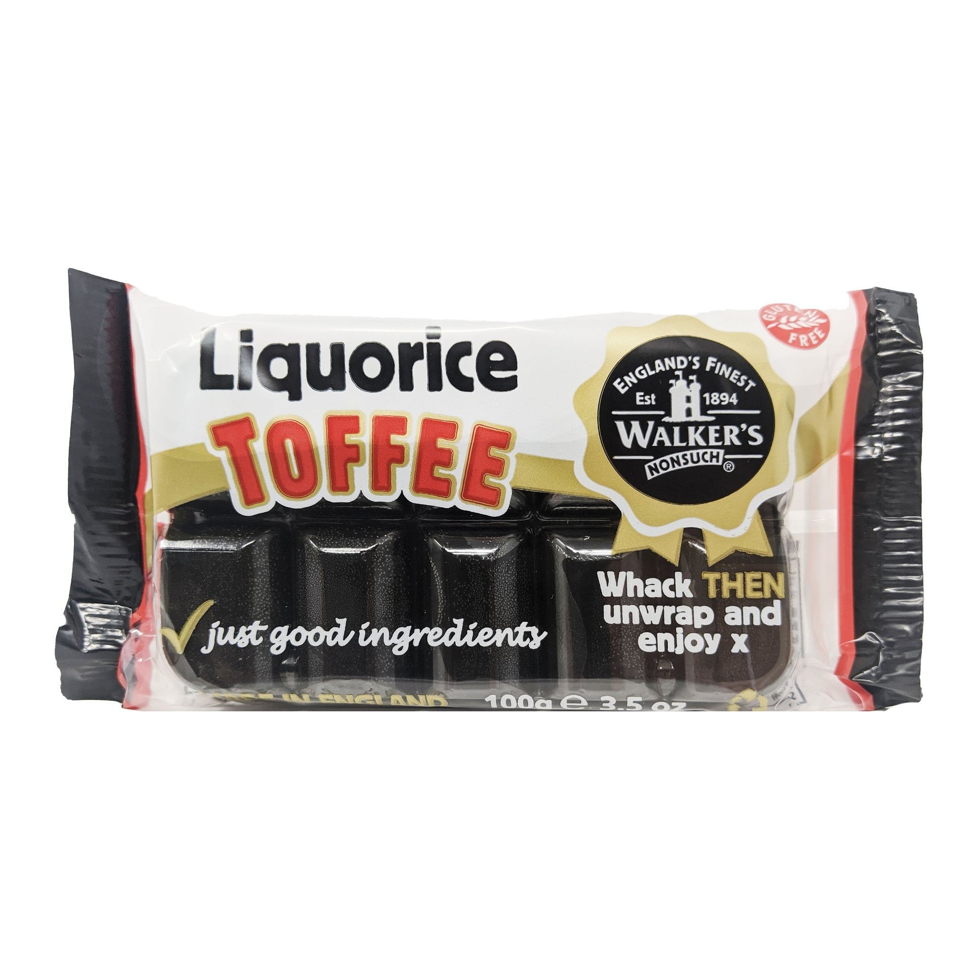 Walker's Liquorice Toffee 100g - Blighty's British Store
