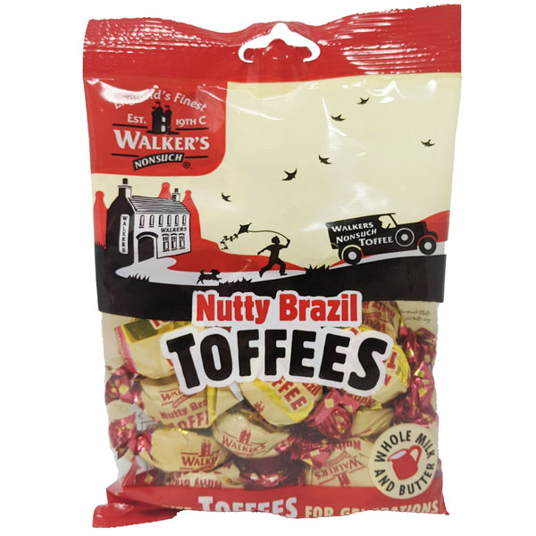 Walker's Nutty Brazil Toffees 150g - Blighty's British Store