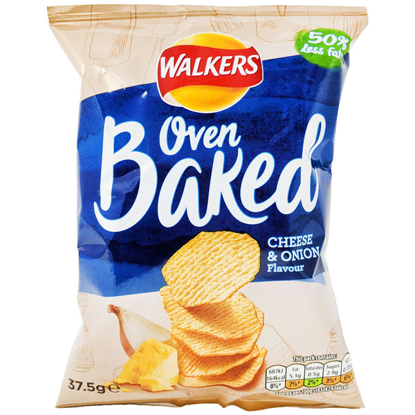 Walker's Oven Baked Cheese & Onion 37.5g - Blighty's British Store