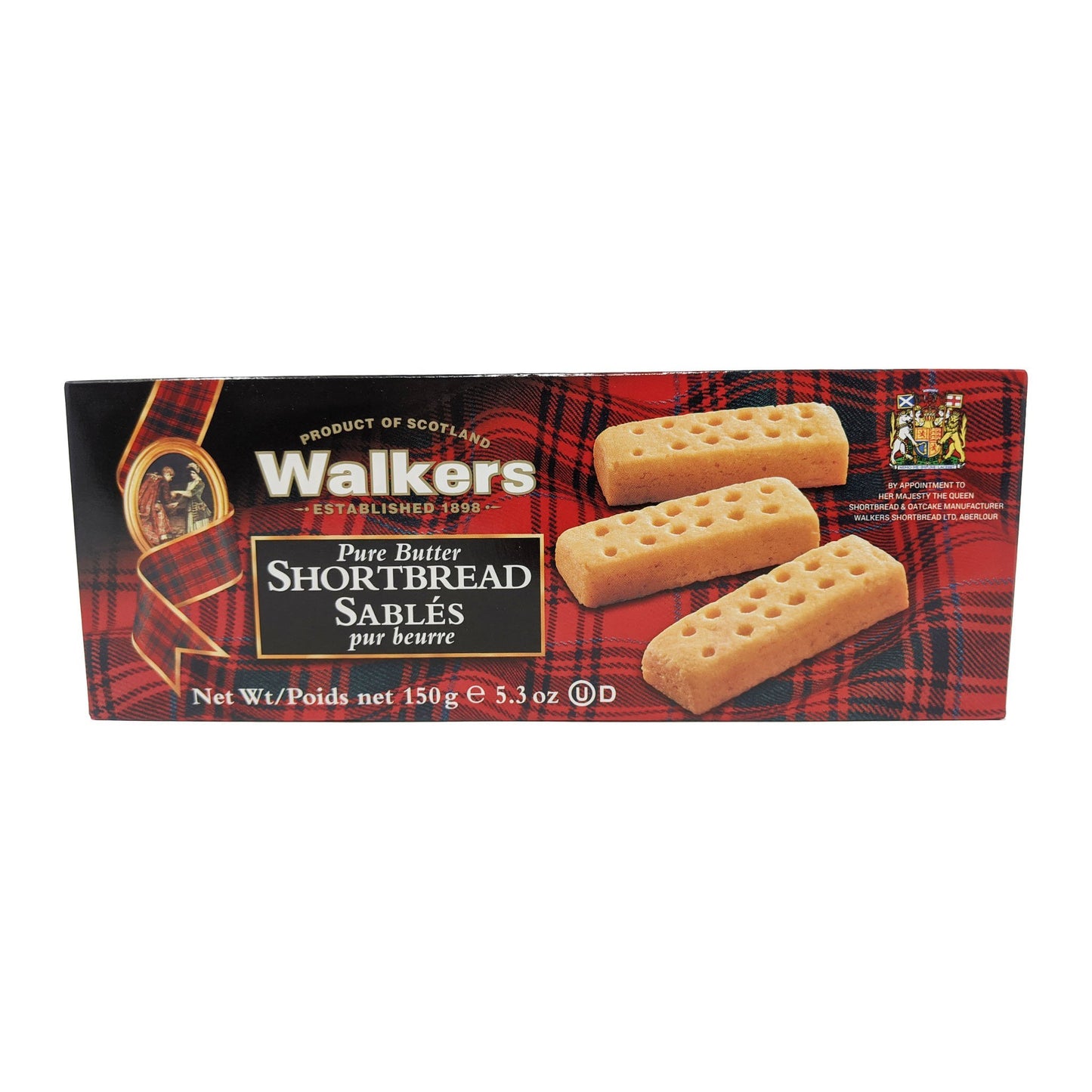 Walker's Pure Butter Shortbread 150g - Blighty's British Store