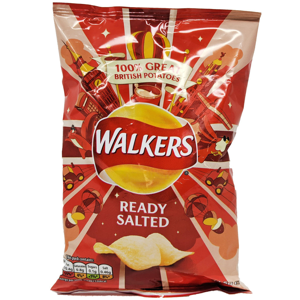 Walker's Ready Salted 32.5g - Blighty's British Store
