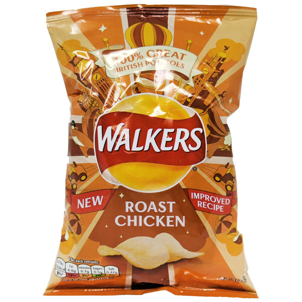 Walker's Roast Chicken 32.5g - Blighty's British Store