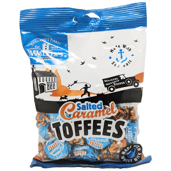 Walker's Salted Caramel Toffees 150g - Blighty's British Store