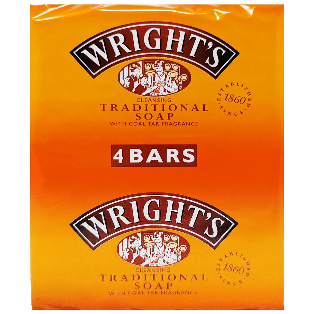 Wright's Coal Tar Soap 4 Pack