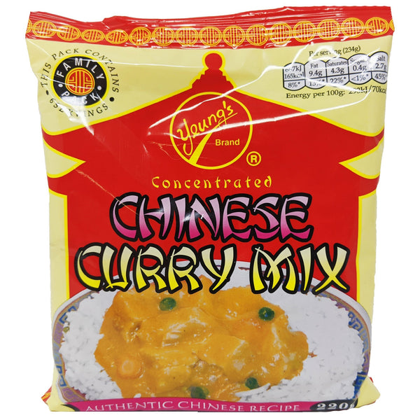 Yeung's Chinese Curry Mix 220g - Blighty's British Store
