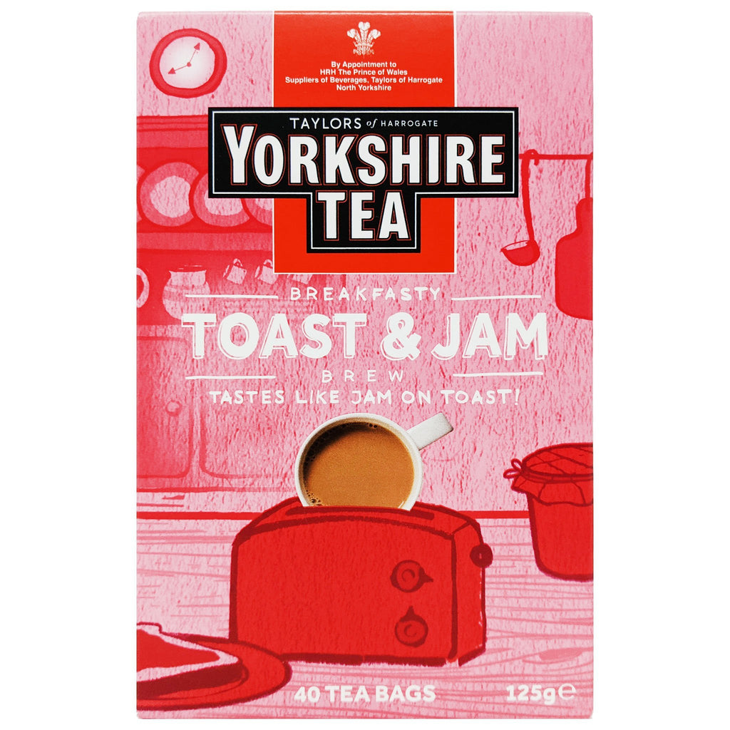 Yorkshire Tea Toast & Jam 40 Bags – Blighty's British Store