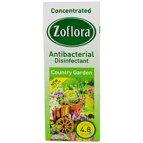 Zoflora Concentrated Disinfectant Country Garden 120ml - Blighty's British Store