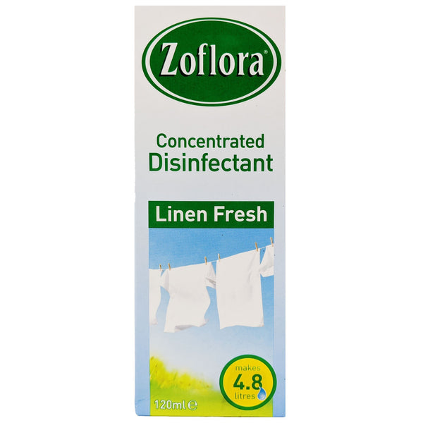 Zoflora Concentrated Disinfectant Linen Fresh 120ml - Blighty's British Store