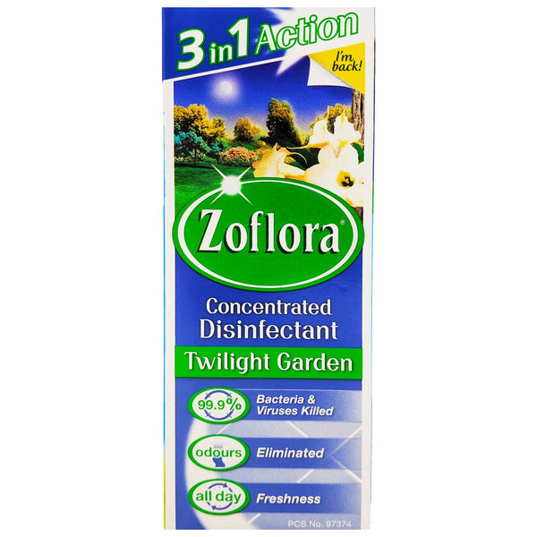 Zoflora Concentrated Disinfectant Twilight Garden 120ml - Blighty's British Store